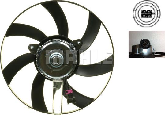 MAHLE CFF 323 000S - Ventola, Raffreddamento motore www.autoricambi360.it