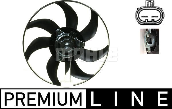 MAHLE CFF 322 000P - Ventola, Raffreddamento motore www.autoricambi360.it