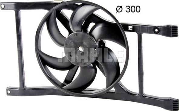 MAHLE CFF 243 000P - Ventola, Raffreddamento motore www.autoricambi360.it