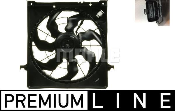 MAHLE CFF 254 000P - Ventola, Raffreddamento motore www.autoricambi360.it