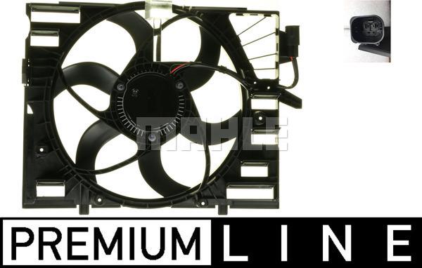 MAHLE CFF 257 000P - Ventola, Raffreddamento motore www.autoricambi360.it