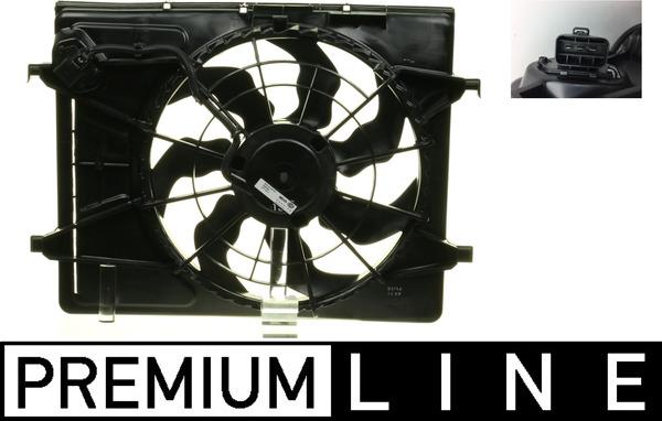MAHLE CFF 266 000P - Ventola, Raffreddamento motore www.autoricambi360.it