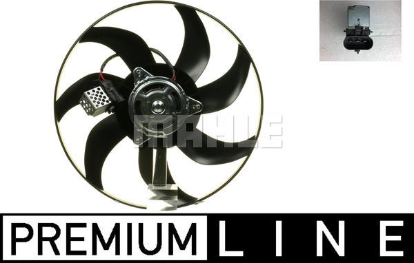 MAHLE CFF 284 000P - Ventola, Raffreddamento motore www.autoricambi360.it