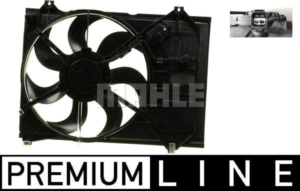 MAHLE CFF 223 000P - Ventola, Raffreddamento motore www.autoricambi360.it