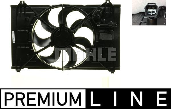 MAHLE CFF 222 000P - Ventola, Raffreddamento motore www.autoricambi360.it