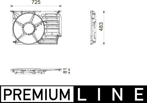 MAHLE CFS 31 000P - Convogliatore aria www.autoricambi360.it