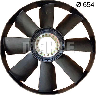 MAHLE CFW 3 000P - Girante, Raffreddamento motore www.autoricambi360.it