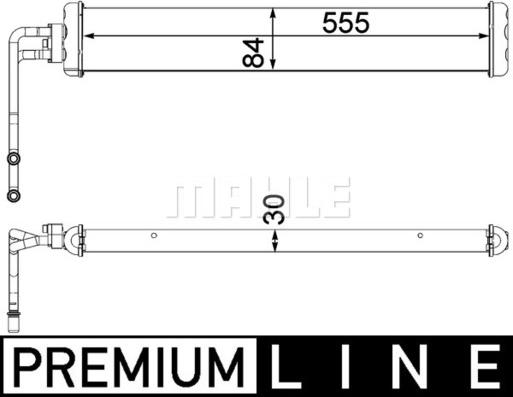 MAHLE CLC 99 000P - Radiatore olio, Cambio automatico www.autoricambi360.it