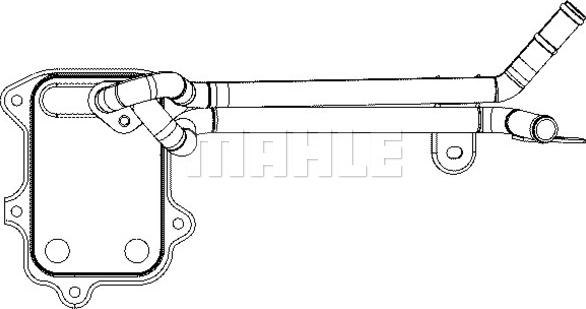 MAHLE CLC 188 000S - Radiatore olio, Olio motore www.autoricambi360.it