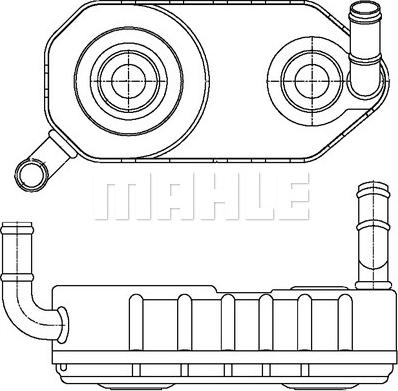 MAHLE CLC 177 000S - Radiatore olio, Cambio automatico www.autoricambi360.it