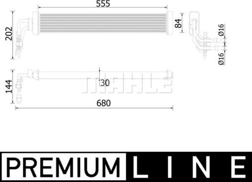 MAHLE CLC 223 000P - Radiatore olio, Cambio automatico www.autoricambi360.it