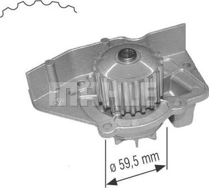 MAHLE CP 91 000S - Pompa acqua www.autoricambi360.it