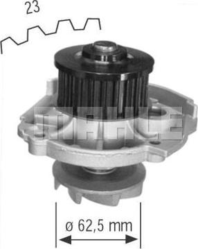 MAHLE CP 45 000S - Pompa acqua www.autoricambi360.it