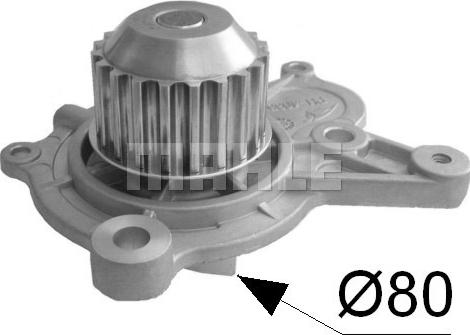 MAHLE CP 431 000S - Pompa acqua www.autoricambi360.it