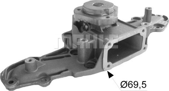 MAHLE CP 193 000S - Pompa acqua www.autoricambi360.it