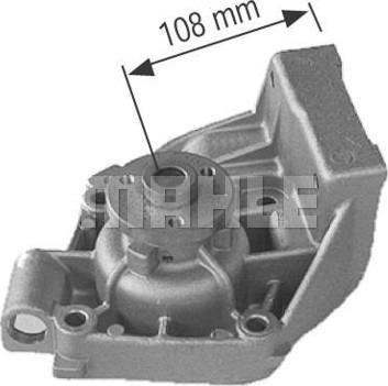 MAHLE CP 183 000S - Pompa acqua www.autoricambi360.it