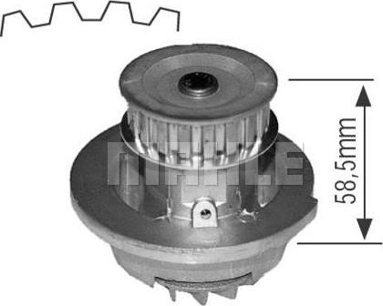 MAHLE CP 268 000S - Pompa acqua www.autoricambi360.it