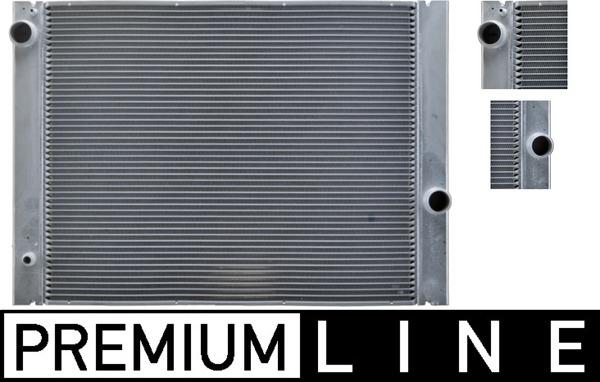 MAHLE CR 511 000P - Radiatore, Raffreddamento motore www.autoricambi360.it