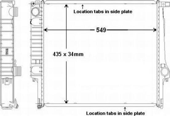 MAHLE CR1942000S - Radiatore, Raffreddamento motore www.autoricambi360.it