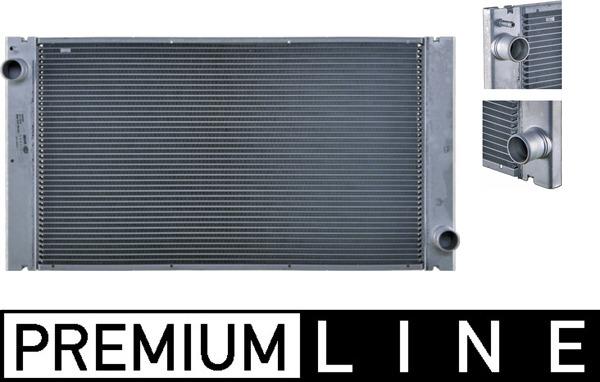 MAHLE CR 1095 000P - Radiatore, Raffreddamento motore www.autoricambi360.it