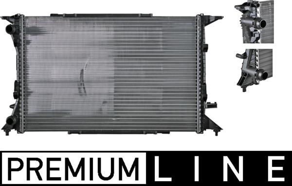MAHLE CR 1060 000P - Radiatore, Raffreddamento motore www.autoricambi360.it