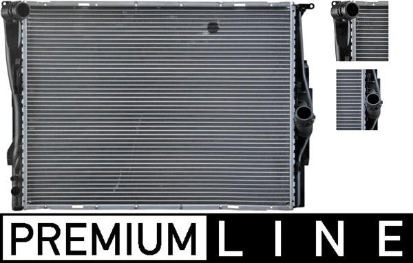 MAHLE CR 1089 000P - Radiatore, Raffreddamento motore www.autoricambi360.it