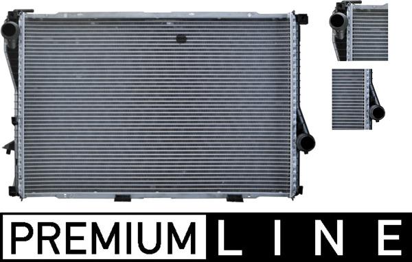 MAHLE CR 296 000P - Radiatore, Raffreddamento motore www.autoricambi360.it