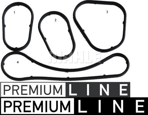 MAHLE CX 44 000P - Kit guarnizioni, Radiatore olio www.autoricambi360.it