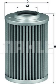MAHLE HX 40 - Filtro idraulico, Cambio automatico www.autoricambi360.it