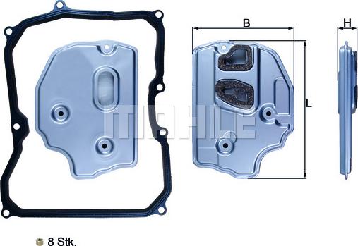 MAHLE HX 150KIT - Filtro idraulico, Cambio automatico www.autoricambi360.it