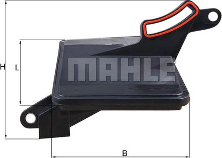 MAHLE HX 188 - Filtro idraulico, Cambio automatico www.autoricambi360.it