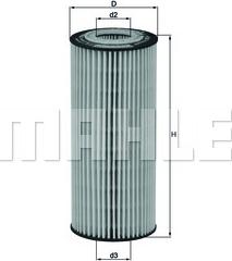 MAHLE HX 77 - Filtro idraulico, Cambio automatico www.autoricambi360.it