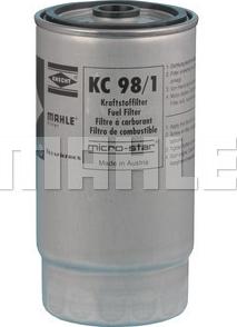 MAHLE KC 98/1 - Filtro carburante www.autoricambi360.it