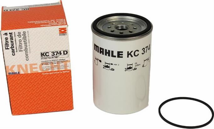 MAHLE KC 374D - Filtro carburante www.autoricambi360.it