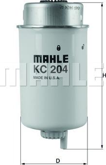 MAHLE KC 204 - Filtro carburante www.autoricambi360.it