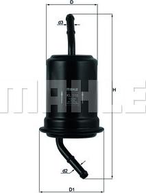 MAHLE KL 115 - Filtro carburante www.autoricambi360.it