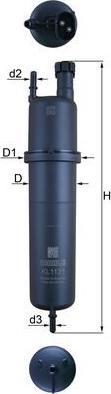 MAHLE KL 1131 - Filtro carburante www.autoricambi360.it