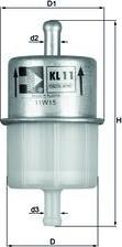 MAHLE KL 11 OF - Filtro carburante www.autoricambi360.it