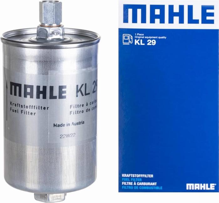 MAHLE KL 29 - Filtro carburante www.autoricambi360.it