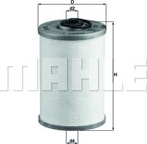 MAHLE KX 43 - Filtro carburante www.autoricambi360.it