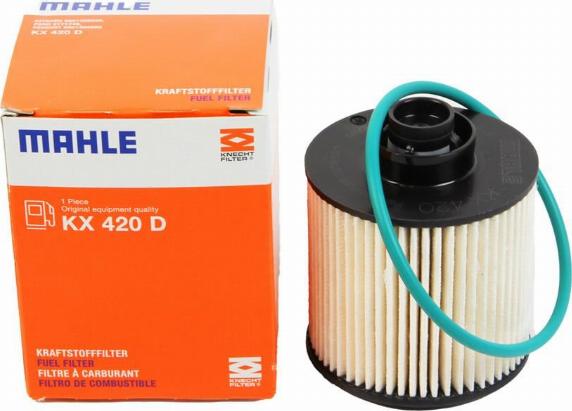 MAHLE KX 420D - Filtro carburante www.autoricambi360.it