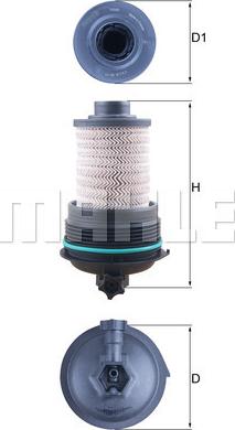 MAHLE KX 532 - Filtro carburante www.autoricambi360.it