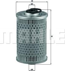 MAHLE KX 35 - Filtro carburante www.autoricambi360.it