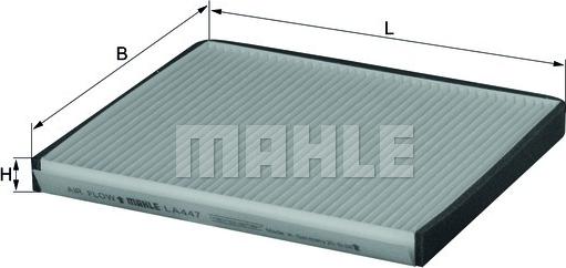 MAHLE LA 447 - Filtro, Aria abitacolo www.autoricambi360.it