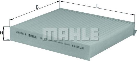 MAHLE LA 457 - Filtro, Aria abitacolo www.autoricambi360.it