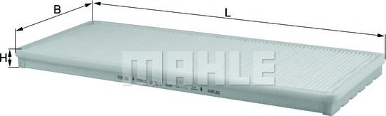 MAHLE LA 55/1 - Filtro, Aria abitacolo www.autoricambi360.it