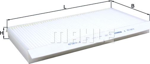 MAHLE LA 197 - Filtro, Aria abitacolo www.autoricambi360.it