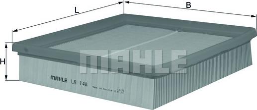 MAHLE LA 148 - Filtro, Aria abitacolo www.autoricambi360.it