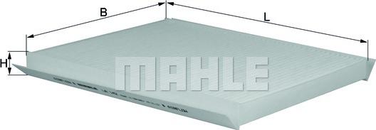 MAHLE LA 142 - Filtro, Aria abitacolo www.autoricambi360.it