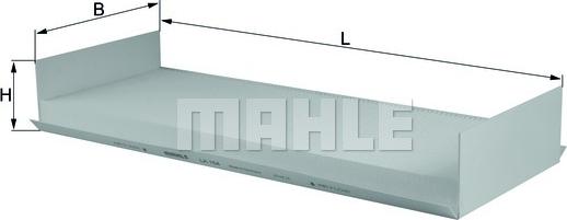 MAHLE LA 154 - Filtro, Aria abitacolo www.autoricambi360.it